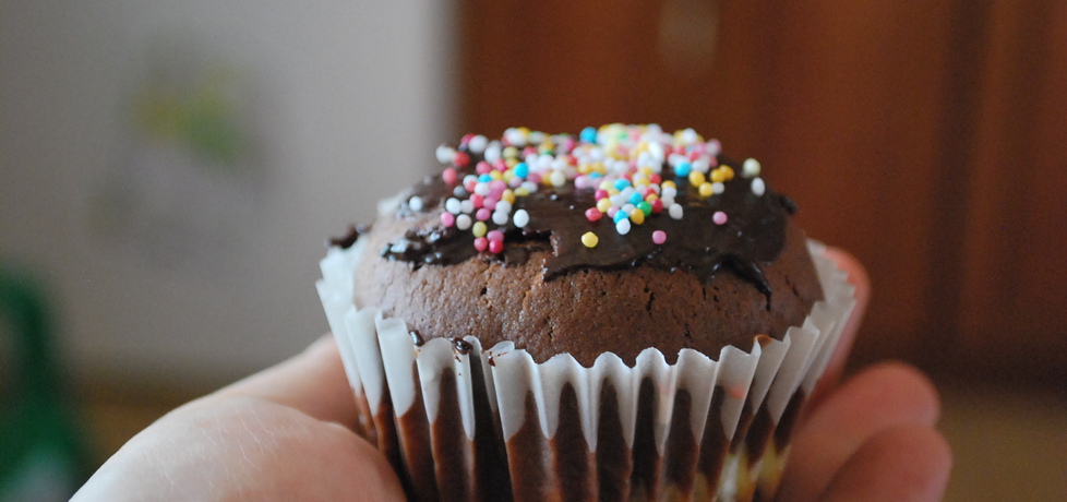 Muffinki czekoladowe z budyniem (autor: dorotka0000025 ...