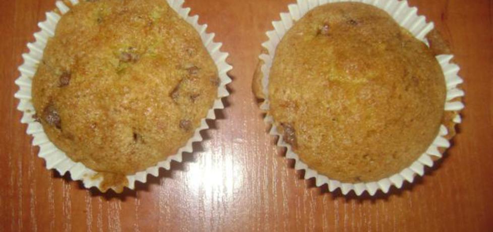 Muffinki z bananem i odrobiną czekolady (autor: sylwiamagdasabin ...