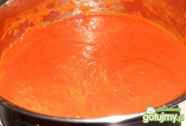 Przepis  prosty sos pomidorowy
