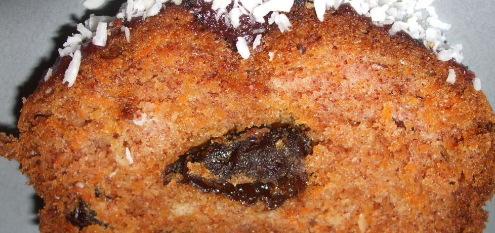 Ciasto z marchwią i bakaliami. (autor: olkaaa)