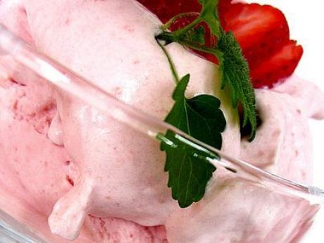 Przepis  lody truskawkowe z serka mascarpone przepis