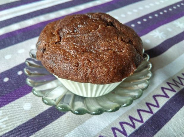 Przepis  czekoladowe muffinki z bananem przepis