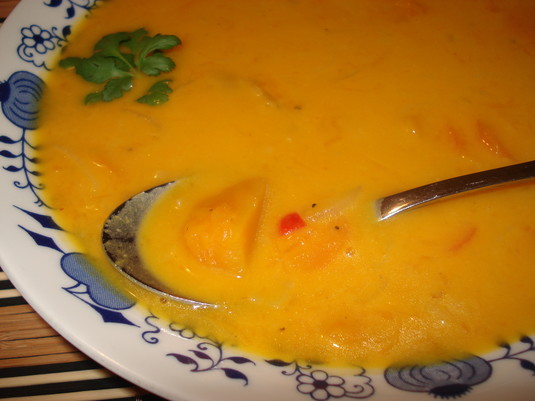 Zupa curry z dyni