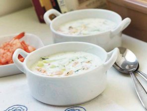 Zimna zupa z maślanki  prosty przepis i składniki