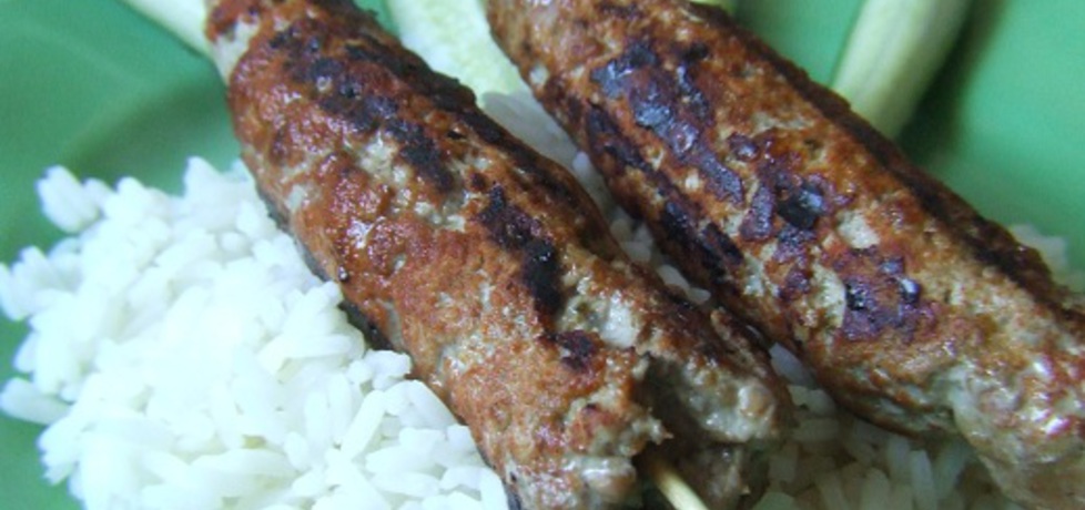 Kebaby na patyku z grilla (autor: kasianikodek)
