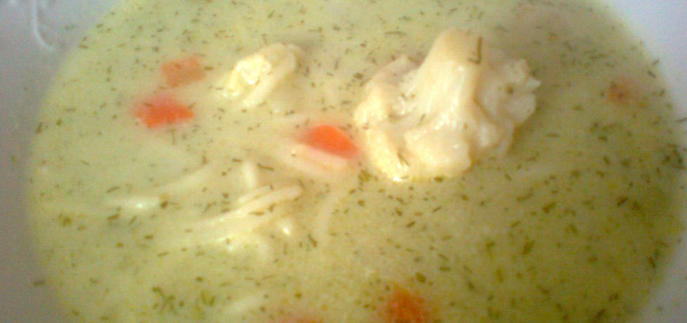 Zupa koperkowa z kalafiorem (autor: goofy9)
