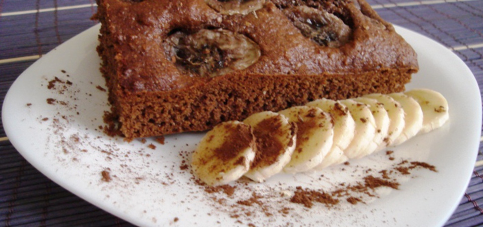 Ciasto bananowe z mąki razowej bez cukru (autor: weronika27 ...