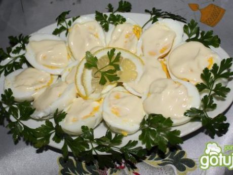 Przepis  swiateczne jajka w majonezie przepis