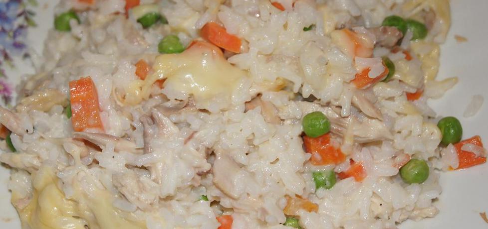 Zapiekanka z ryżu z kurczakiem i warzywami (autor: iza0823 ...