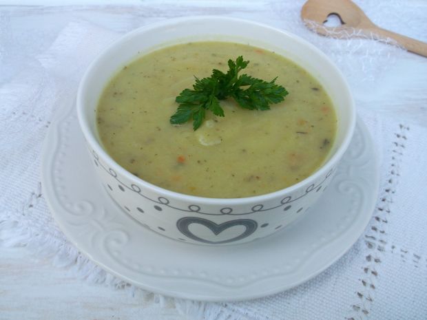 Przepis  kalafiorowo- cukiniowa zupa krem przepis