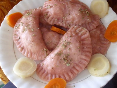 Barszczowe pierogi