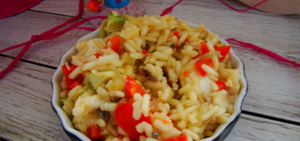 Sałatka ryżowa z awokado bez majonezu (autor: iwa643 ...