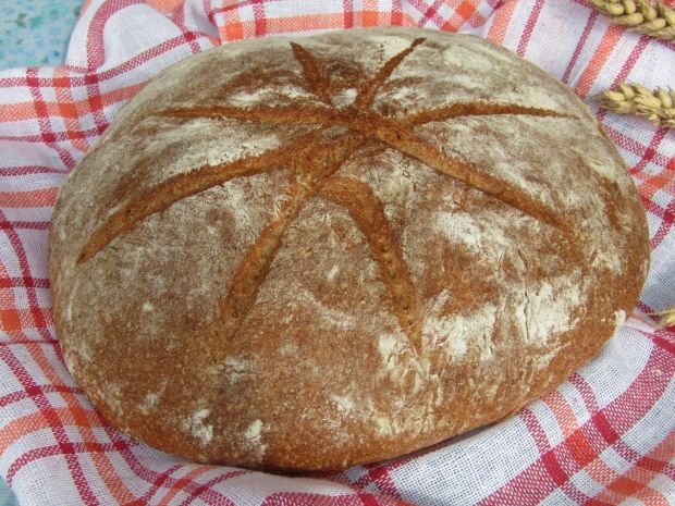 Przepis  chleb pszenno- żytni na zakwasie przepis