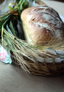 Tradycyjny chleb z mąki pszennej