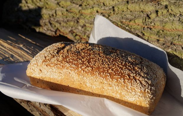 Przepis  chleb pszenno-orkiszowy z jaglanką przepis
