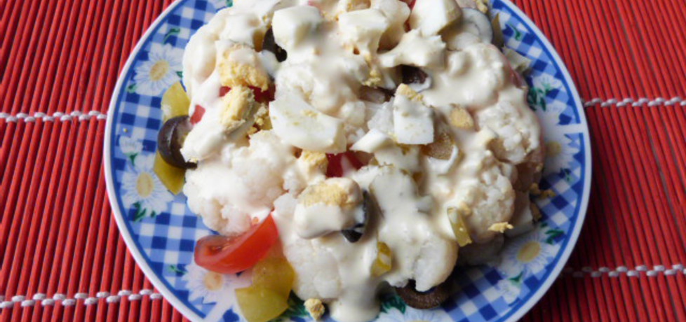 Kalafior z oliwkami w sosie majonezowym (autor: renatazet ...