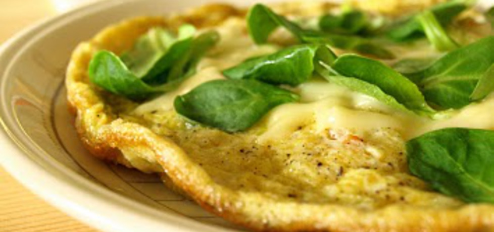 Omlet z łososiem i roszponką (autor: amarantka)