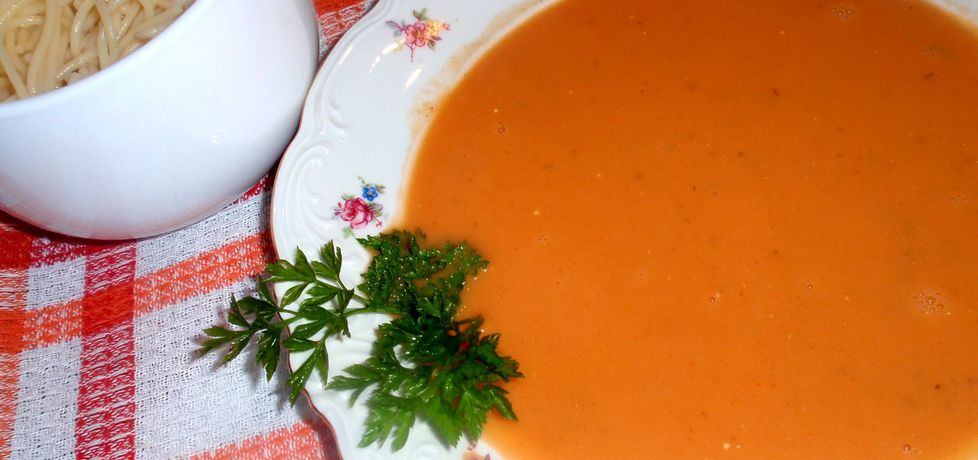 Zupa pomidorowa z soczewicą czerwoną (autor: gosia56 ...