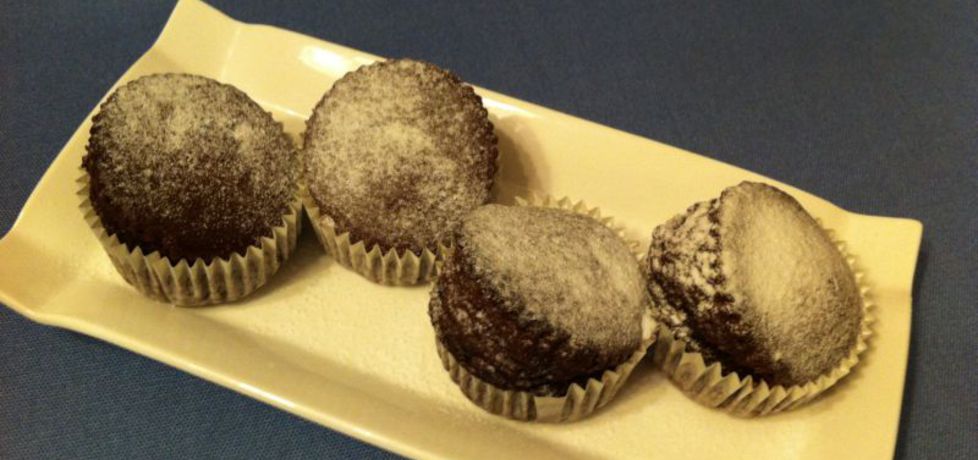 Podwójnie czekoladowe nadziewane muffiny (autor: rjustysia ...