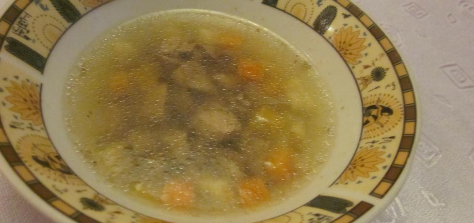Zupa na rosole wołowym (autor: halina17)