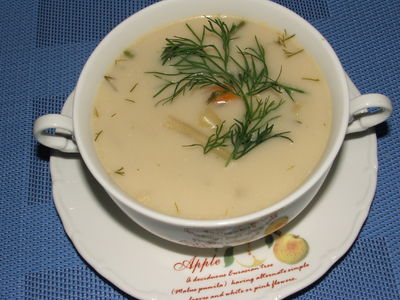 Zupa z fasolką szparagową