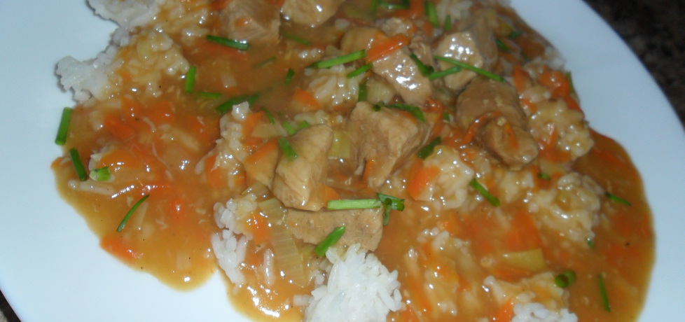 Sos mięsno warzywny do ryżu (autor: maridka19)