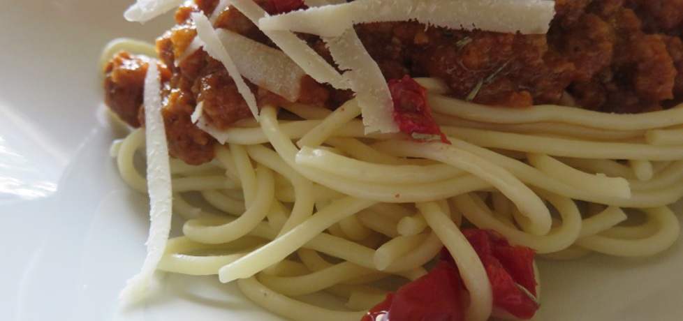 Spagetti z suszonymi pomidorami (autor: kd045)