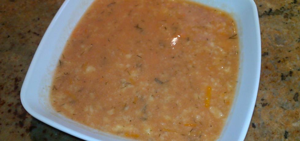 Zupa pomidorowa z lanym ciastem (autor: ewelina45 ...