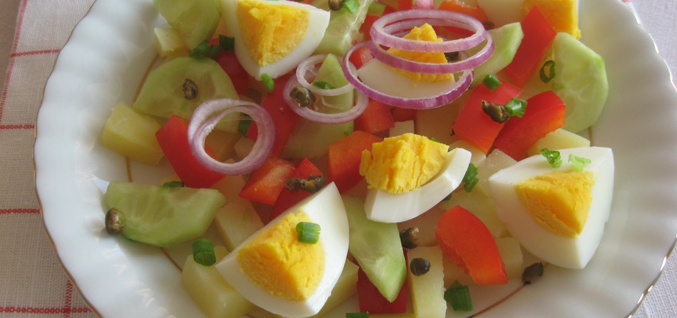 Sałatka ziemniaczana z jajkiem (autor: anemon)