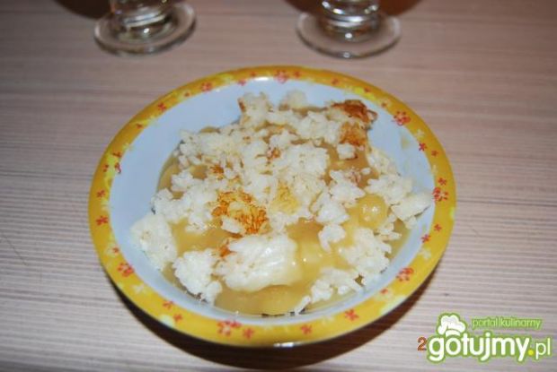 Przepis  deserowy ryż z jabłkami przepis