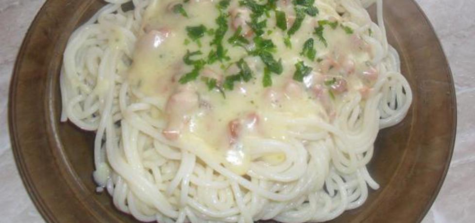 Spaghetti carbonara (autor: juleczka20)