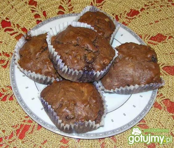 Przepis  muffinki bakaliowe przepis