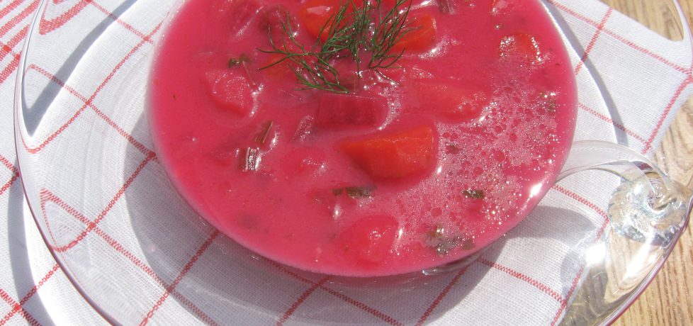 Zupa jarzynowa z buraczkami (autor: anemon)