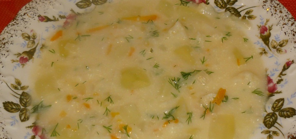 Zupa kalafiorowa na wywarze warzywnym (autor: wafelek2601 ...
