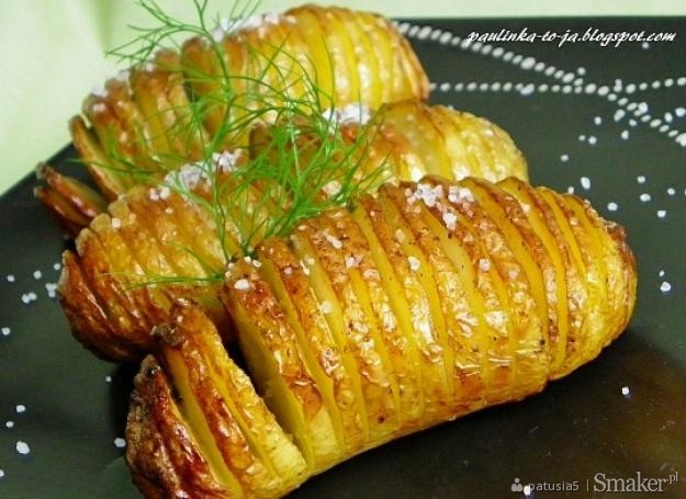 Ziemniaczki po szwedzku hasselback