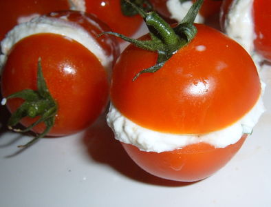 Pomidorki z ricottą