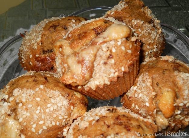 Chałwowo-kawowe muffinki