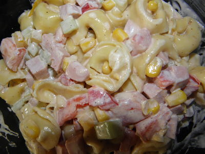 Sałatka z tortellini