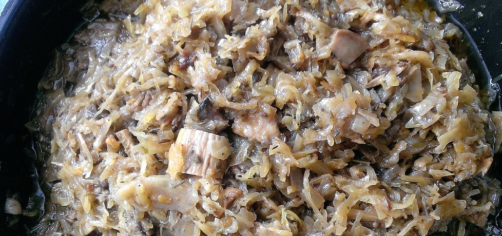 Bigos z grzybami (wigilia) (autor: kuchcik-gotuje)