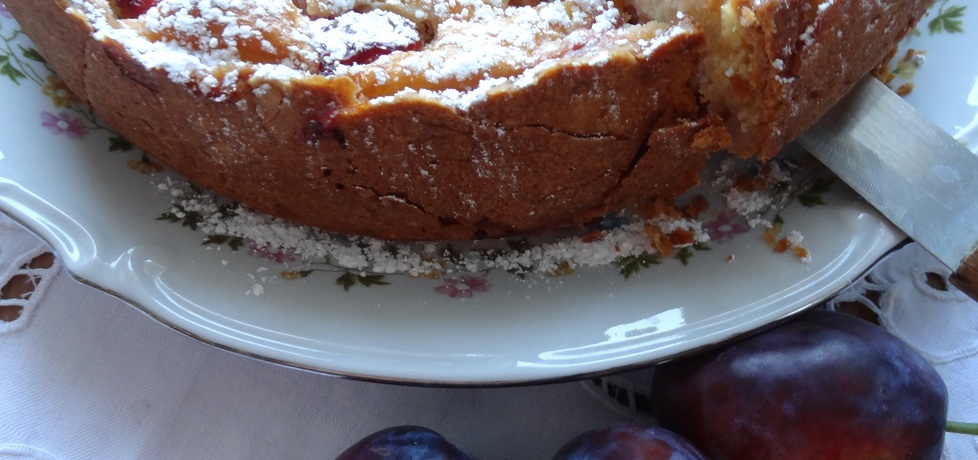 Ciasto ze śliwkami kaszą manną (autor: cukiereczek ...