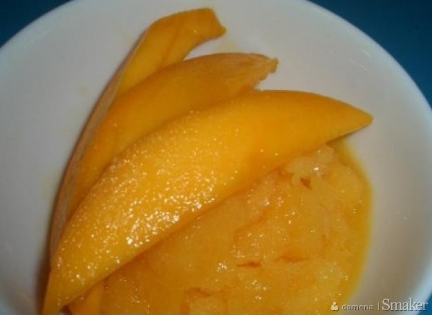 Lody mango