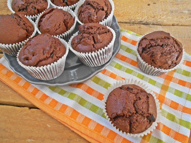 Przepis  muffinki czekoladowe przepis