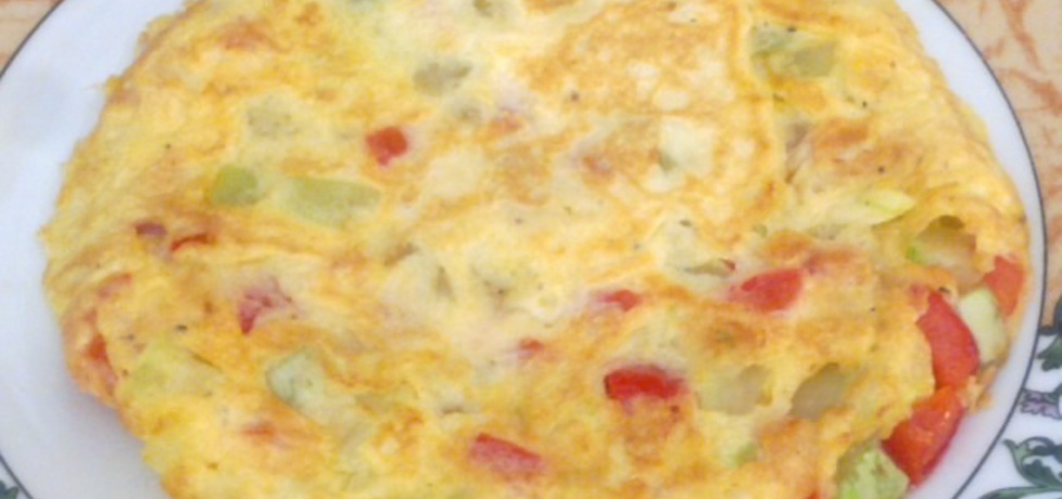 Omlet z papryką i kabaczkiem (autor: smakowita)