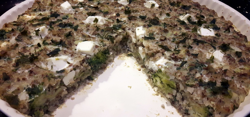 Zapiekanka gryczana z brokułami i fetą (autor: kuchniamagdaleny ...