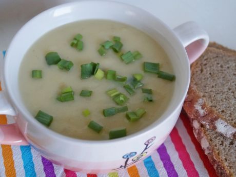 Przepis  zupa krem z białych warzyw przepis