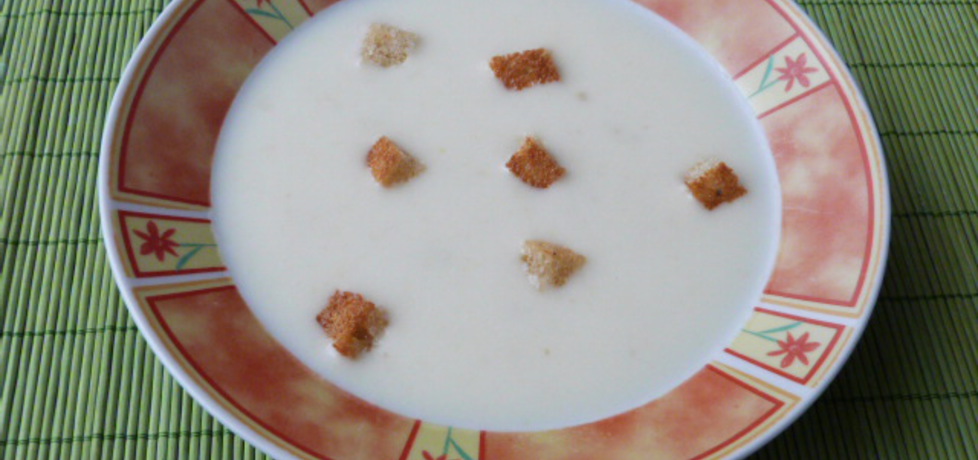 Zupa z porów z grzankami (autor: renatazet)
