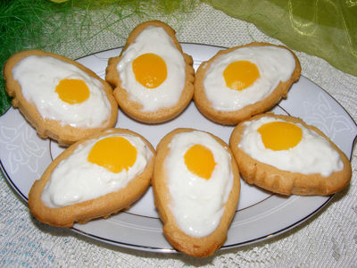 Biszkoptowe jajka