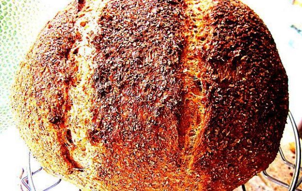 Przepis  domowy chleb ziołowy na drożdżach przepis