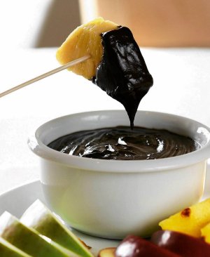 Fondue czekoladowe  prosty przepis i składniki