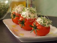 Przepis  pomidory z kulkami serowo